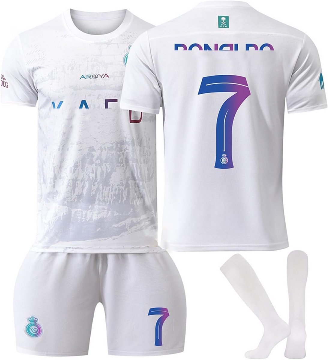 Complete Voetbaltenue voor Kinderen - Shirt en Korte Broek