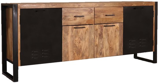 Dressoir met ronde hoeken en verlichting | 180 cm