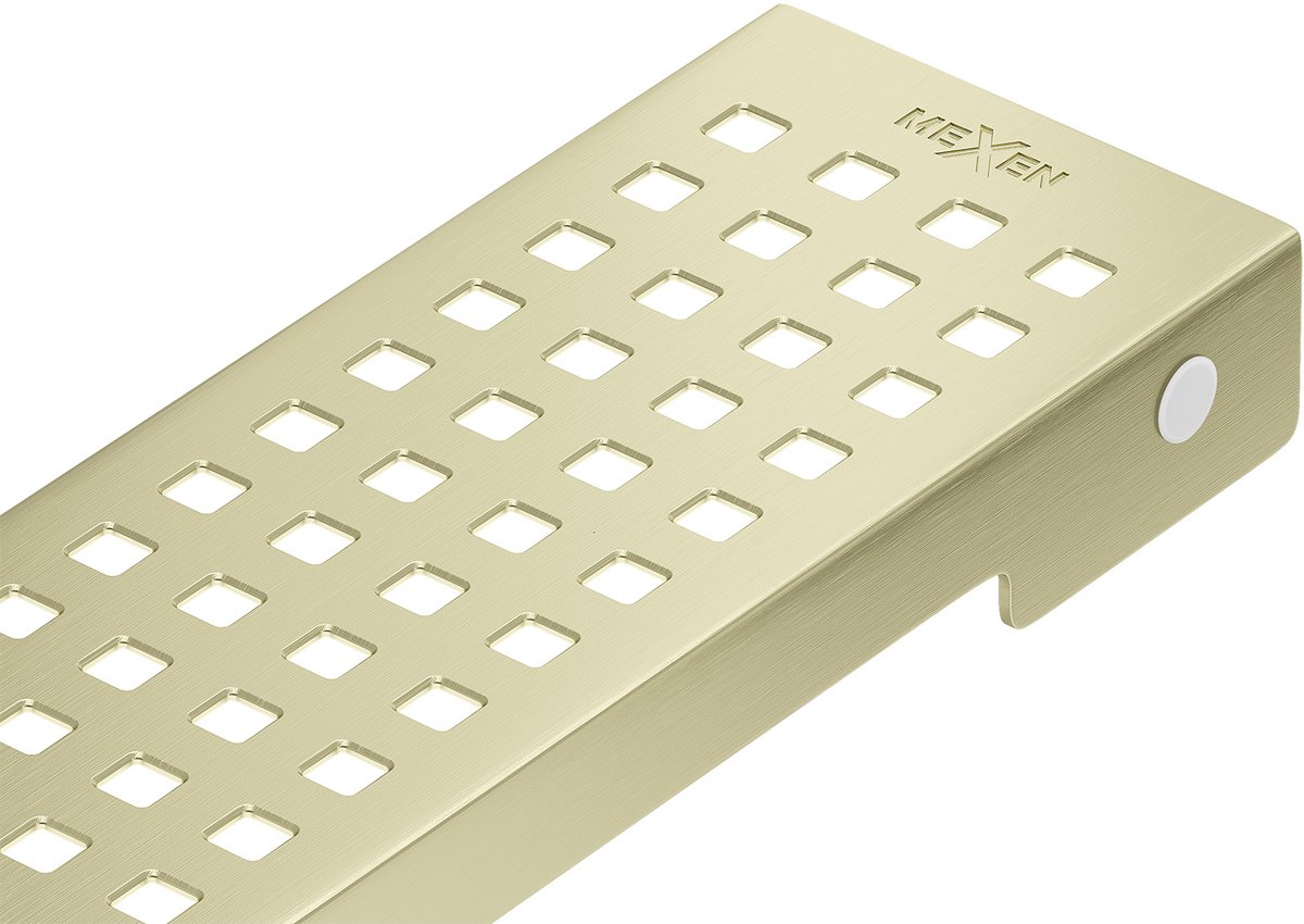 Mexen Flat M08 afdekplaat voor lijnafvoer 60 cm, goud geborsteld - 1A25060