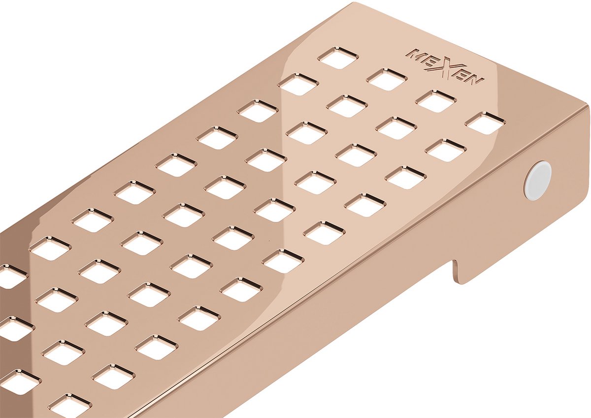 Mexen Flat M08 afdekplaat voor liniair afvoer 60 cm, roze goud - 1625060