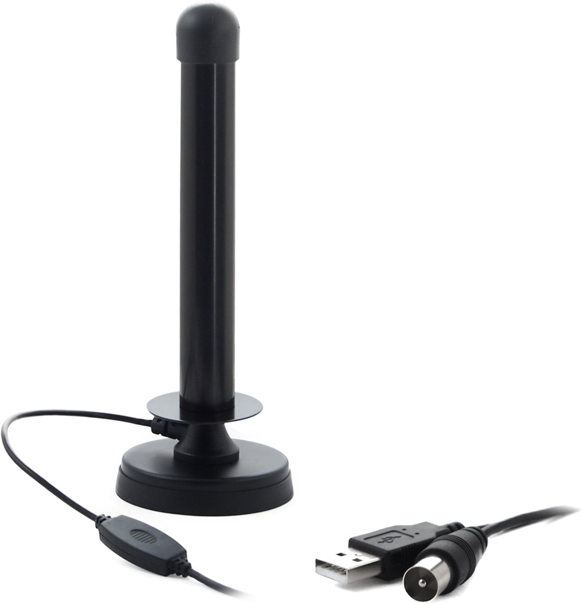 Mistral MI-ANT0100 - Mobiele TV Antenne - DVB-T - USB/RF Voeding - VHF/UHF