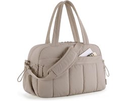40 x 21 x 28 cm — Reistas — Sporttas voor dames — Bagage-organizer — Nat/droog-vak — Handbagage-sporttas met waterdichte tussenschotten — Rugzak — Sportrugzak — Crossbodytas — Tas — Ideaal voor vliegreizen, sport en de sportschool — Lichtgewicht