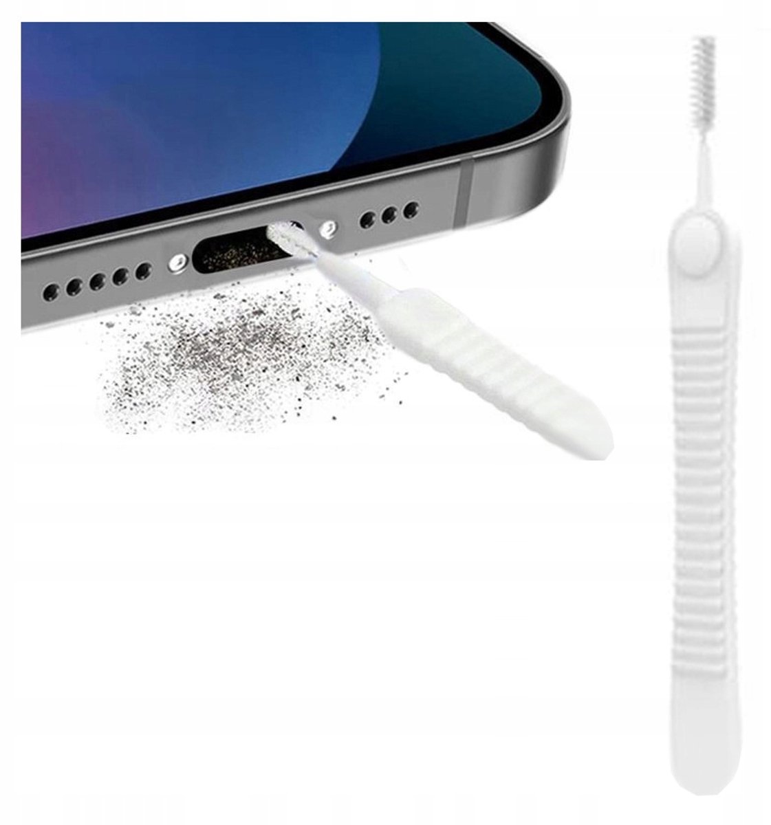 GSM Hurt - Telefoon Poetsborstel - Ergonomisch - Compact