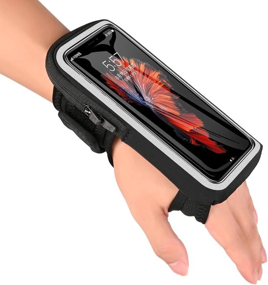 2-in-1 Sportarmband voor Smartphone tot 6,9 inch - Geschikt voor Hardlopen, Wandelen en Fitness - Verstelbaar en Waterbestendig