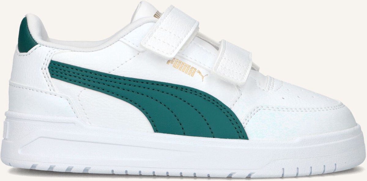Puma Jongens Lage sneakers Shuffle Downtown Lo V Ps – Leatherlook Wit