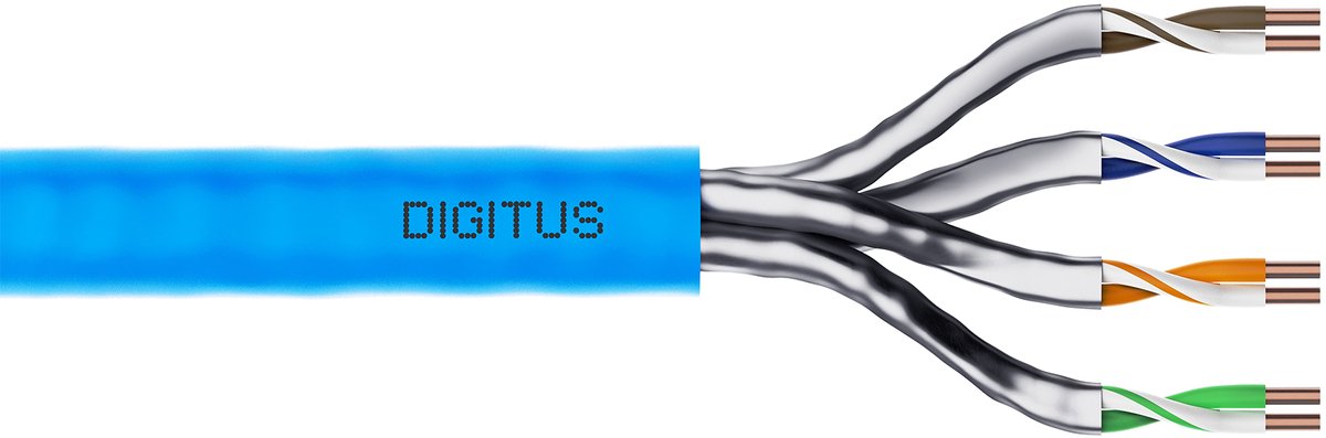 Digitus Cat6a U-FTP 100m 100m Cat6a U/FTP (STP) Multi