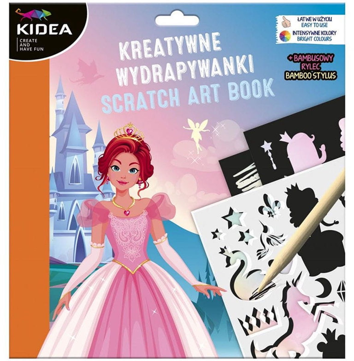 Kidea - Wydrapywanka met Sjablonen - Prinsessen - Voor Kinderen
