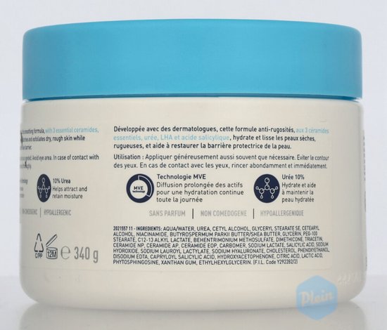 CeraVe SA Smoothing Cream crème corporelle 340 g