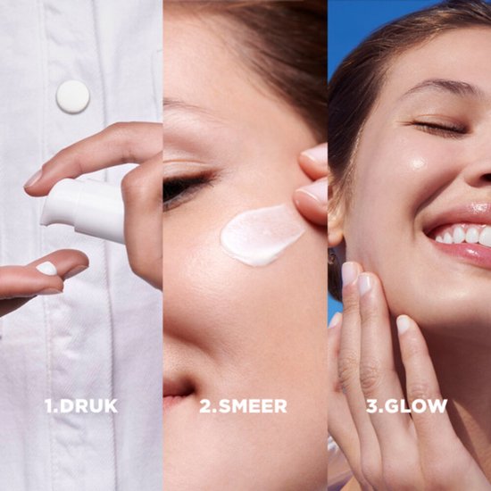 Garnier SkinActive - Glow Booster Serum Cream met Vitamine C* en SPF 25 - 2-in-1 serum & crème - Serum Vitamine C* - Hydrateert & Laat Stralen - 50ml