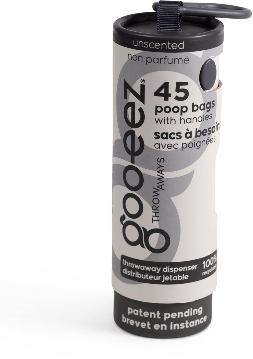 Goo-Eez Eco-Friendly Poepzak - Poepzakjes - Grijs 70 stuks