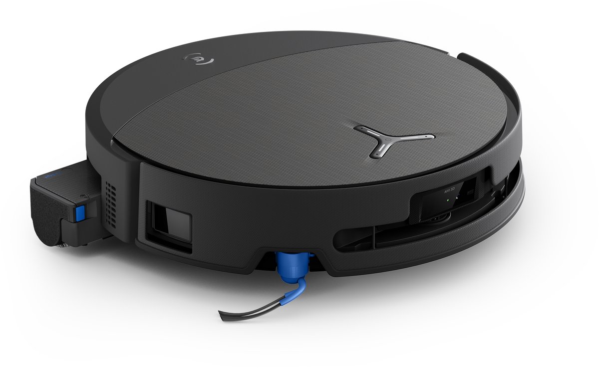 ECOVACS - DEEBOT T90 PRO OMNI BLACK EU - Robotstofzuiger - 30.000Pa - Charge PowerBoost - OZMO Roller 3.0 - ZeroTangle 4.0 - reiniging met warm water bij 75 °C - IA YIKO agent - automatisch legen - zwart — afbeelding 5