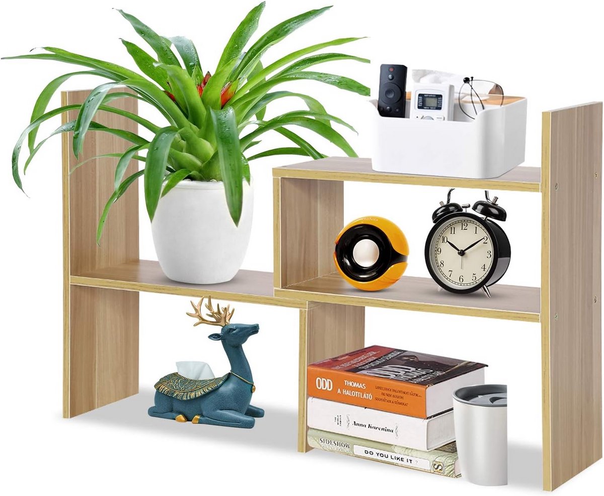 DIY Desktop Organizer Houten Tafel Opslag Plank voor Bureau en Kantoor