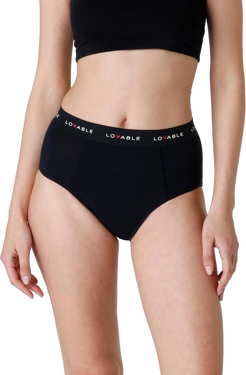 Duurzame en Absorberende Menstruatie Slip met Hoge Taille