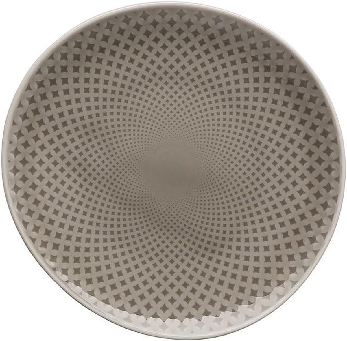 Plat Bord 16 cm Parel Grijs Keramiek