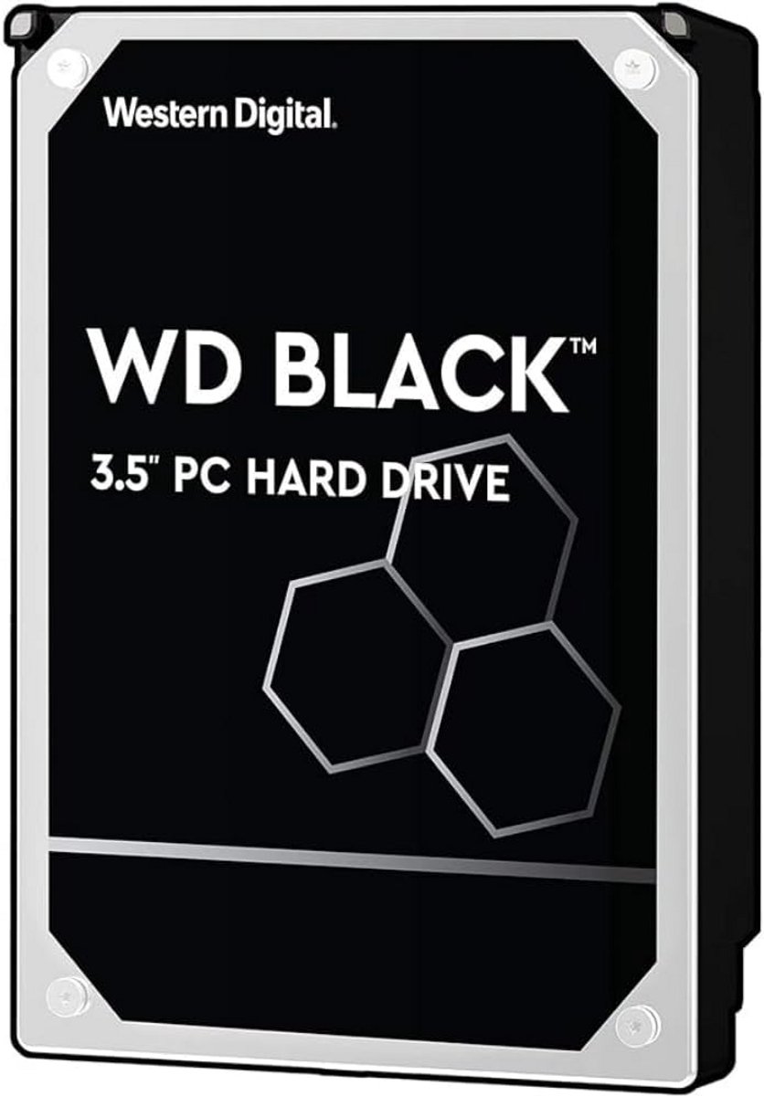 Interne Harde Schijf Zwart 4 TB 3,5 inch SATA voor Desktop PC
