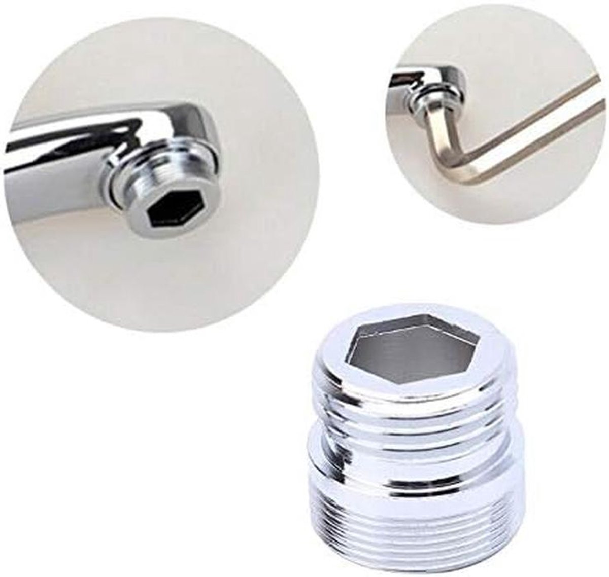 Kraanbeluchter Connector Set M22 en 1/2 Inch Draad voor Keukenkraan