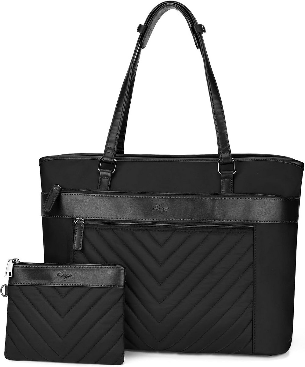 Waterdichte Laptoptas voor Dames 15,6 inch Schoudertas Werk School Kantoor Reis Tas