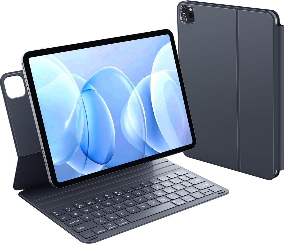 Draadloos Toetsenbord voor Laptops 11 Inch Grijs
