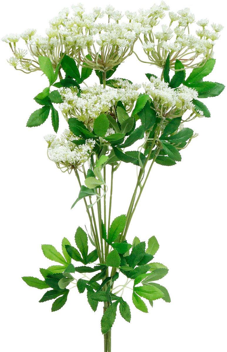 Viana Wilde wortel Kunstweidebloem Kunstbloemen 3st, 3 Stück Veelkleurig
