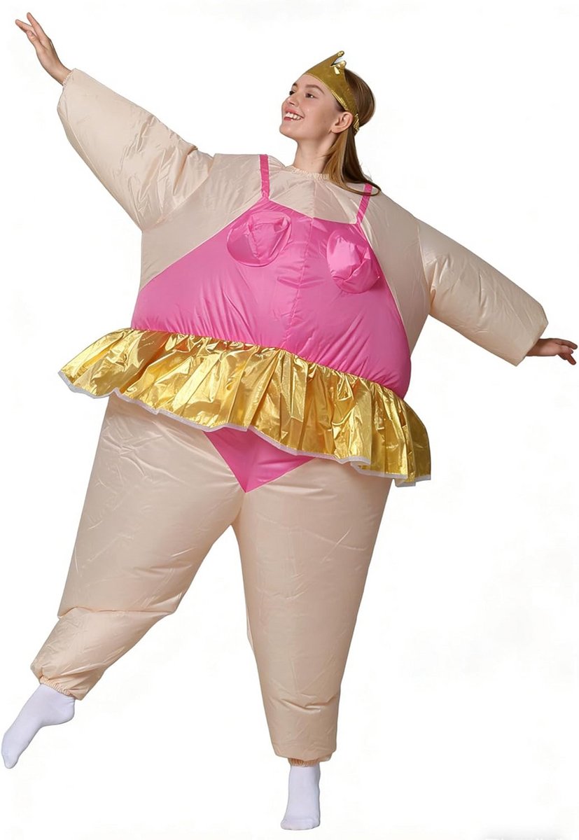 Opblaasbaar Danskostuum voor Volwassenen - Sumo of Ballerina Stijl