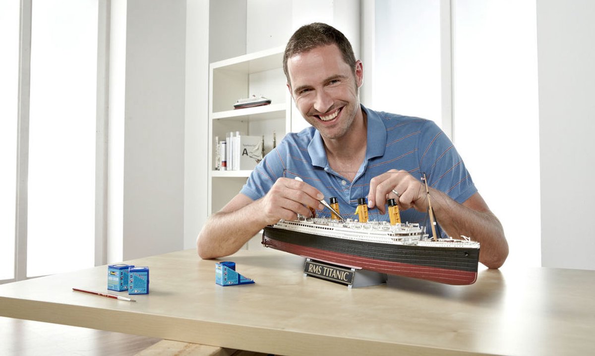Revell Modelbouwpakket Schepen - 05715 Gift-Set 100 Years Titanic - 1:400 — afbeelding 16