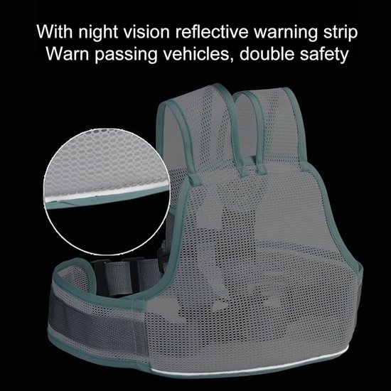 Motorcycle Safety Belt for Kids,Adjustable Motorcycle Harness for Kids,Kids Motorcycle Seat Belt,Fall Arrest Arrest,Suitable for Electric Vehicles,Bikes,Motorcycles van Ansellmo — afbeelding 5