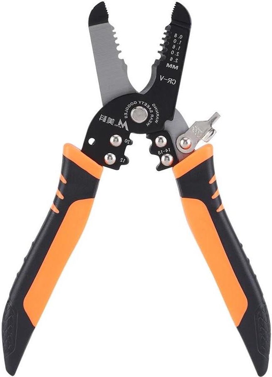 Multifunctionele Strippen Krimptang | Kabel Draad Stripper Cutter | Elektricien Handgereedschap 175mm