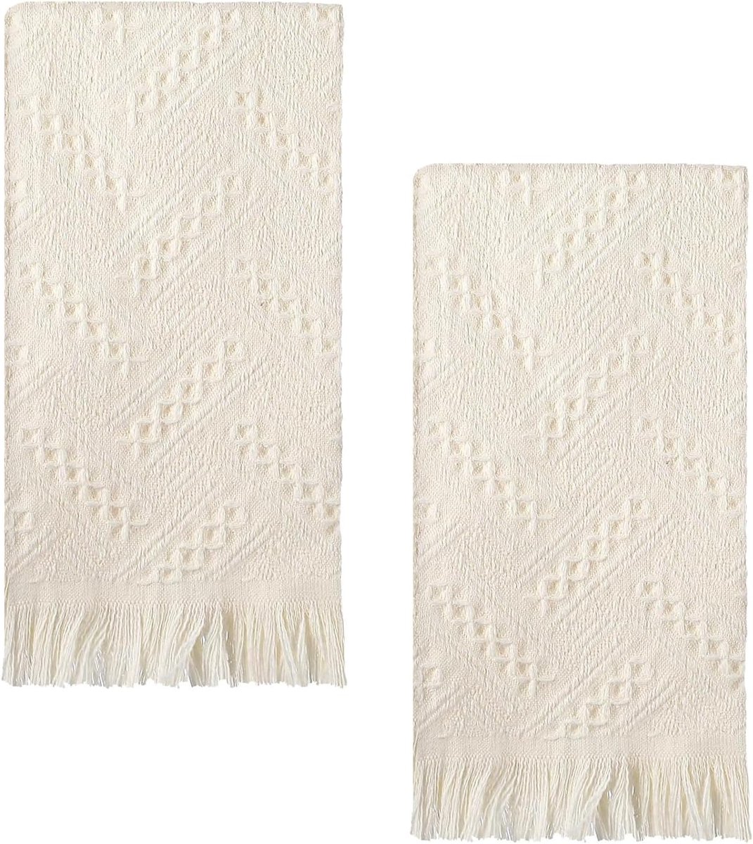 Set van 2 Keukendoeken - 75x34 cm - Zeer Absorberend Katoen - Boho Stijl - Sneldrogend