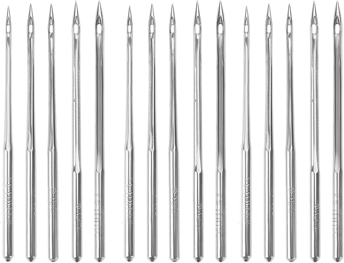 50 Stuks Industriële Naaimachine Naalden DBX1 Universeel Assortiment Maten