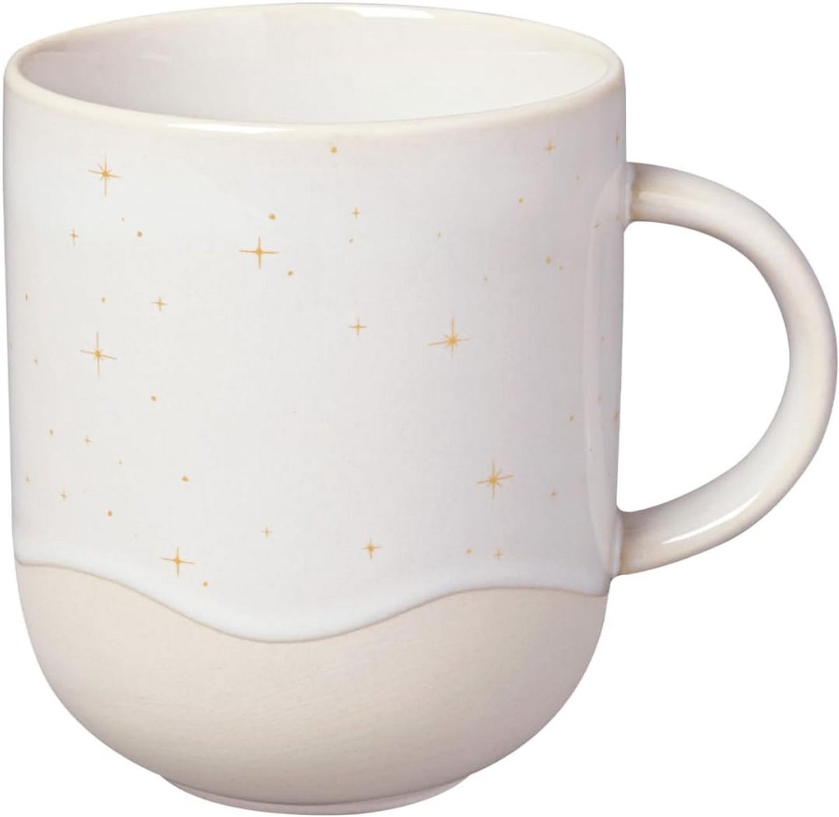 Grote Cappuccino Kop met Oor voor Warme Dranken, 350 ml