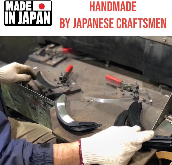 Japanse Tuin Schoffel Handgereedschap - Handwieder Scherpe Sikkel voor Onkruid wieden — afbeelding 5