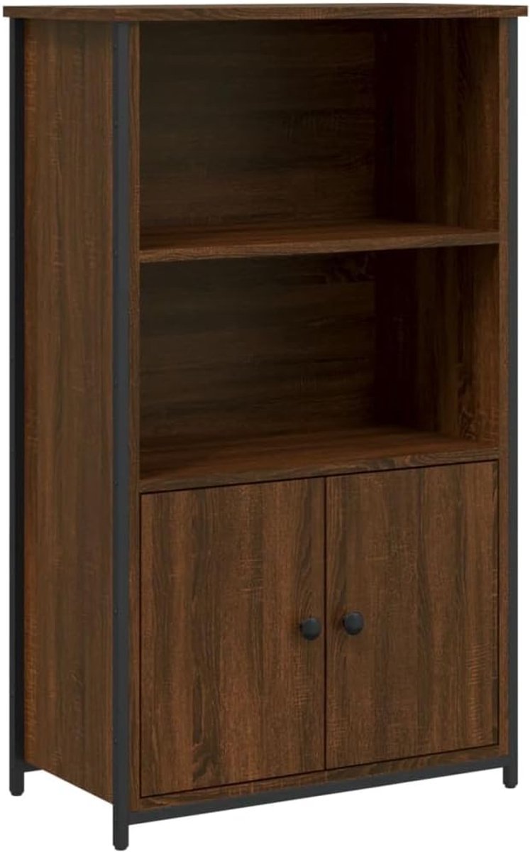 Hoge Kast - Opbergkast Dressoir - Woonkamer Inrichting - Duurzaam Houtmateriaal - 62x32x10