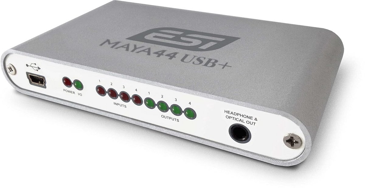 USB Audio Interface 4 In/4 Uitgangen voor Thuisstudio en Mobiel Gebruik