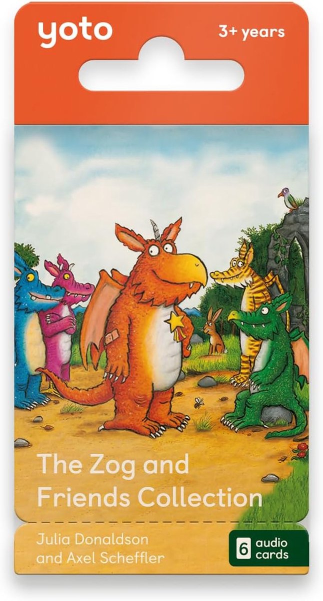 6 Kinder Luisterboek Kaarten met Verhalen van Julia Donaldson voor Yoto Speler en Mini