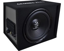 Actieve Subwoofer - Auto Geluid - Krachtige Bas - Basreflex Systeem - 30 cm - Zwart