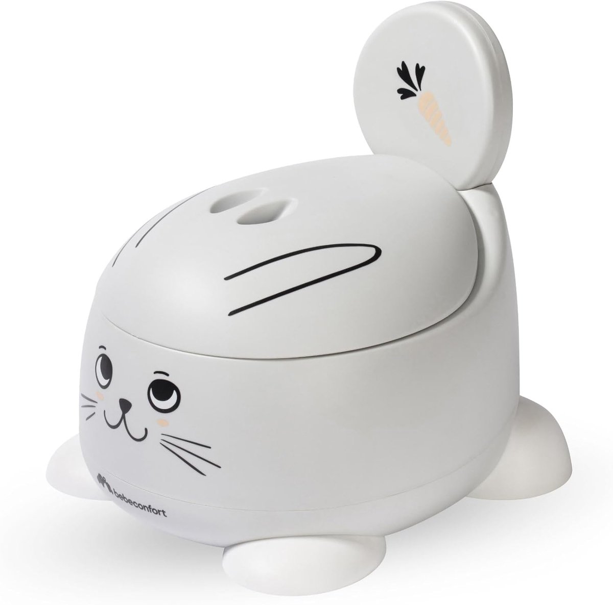 Baby Potty - Potty Training Toilet - Zindelijkheidstraining - Ergonomisch Ontwerp - 29 x 27 x 29.5 cm - Konijn