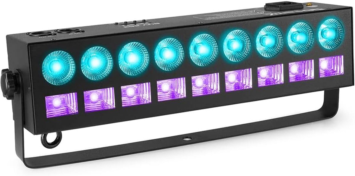 Krachtige DMX LED Bar met RGBW en UV Blacklight voor Feestverlichting