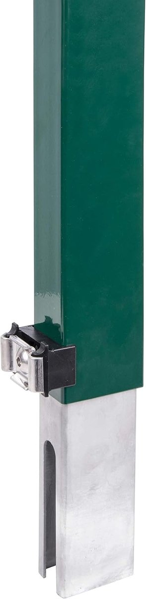 Hekwerk Verhoging - Omheining Uitbreiding - Hekwerk Verhogen - Voor Dubbelstaafmatten - Hoogte 80cm - Groen