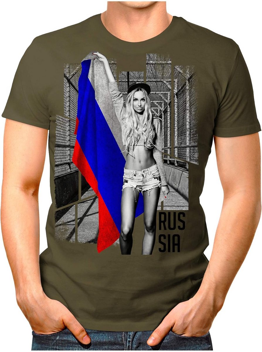 Heren T-Shirt Fan Support Voetbalshirt Vintage Look Kwaliteitskatoen