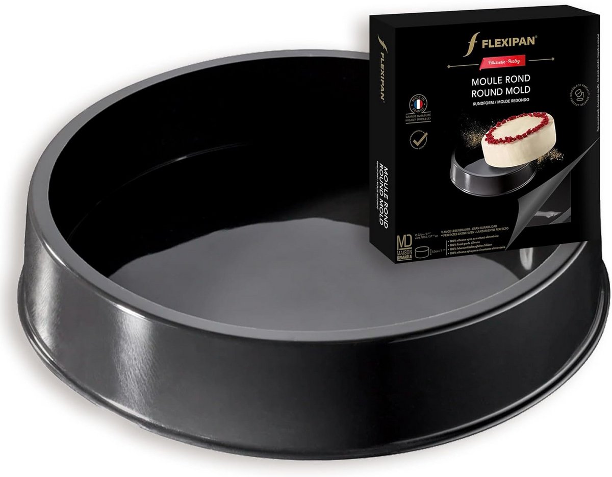 Flexibele Ronde Bakvorm voor Taart en Quiche
