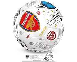 Arsenal FC - kleur jouw eigen mini voetbal