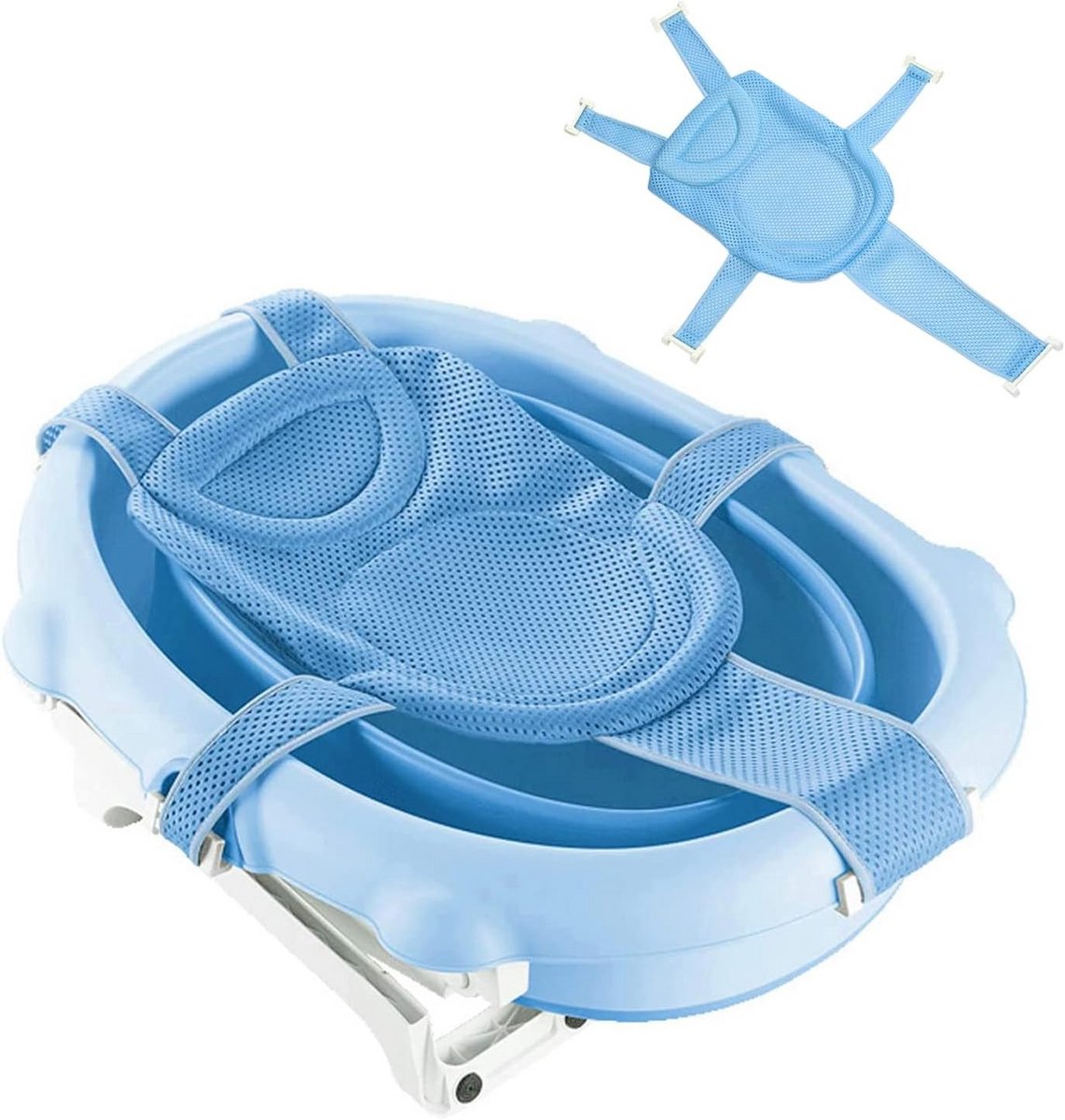 Verstelbaar en Comfortabel Babybadkussen voor Pasgeborenen en Baby's
