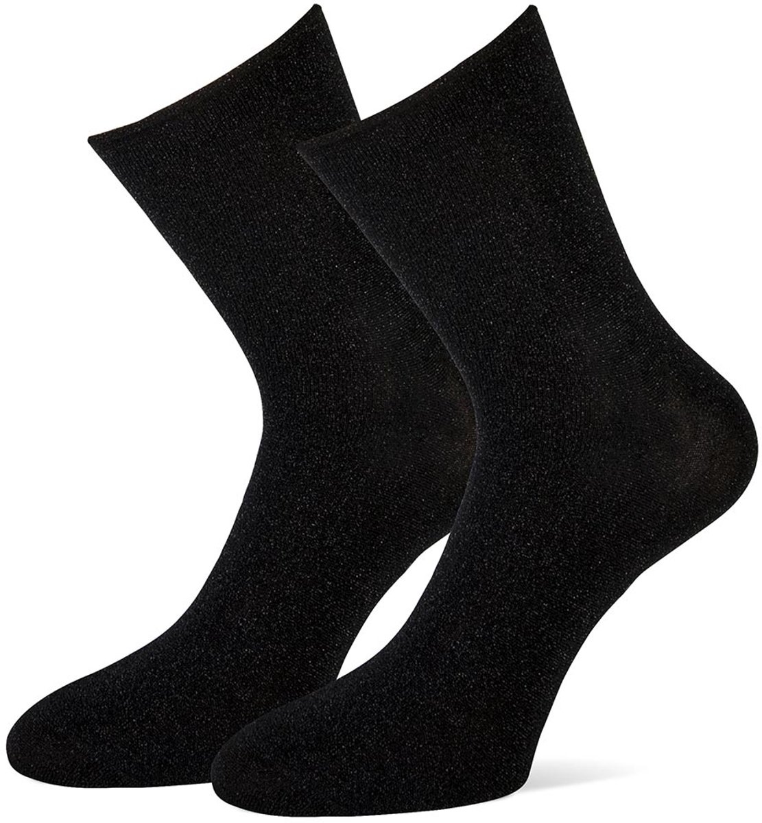 MarcMarcs - 4-Pack - Damessokken - Katoenmix Zachte - Dames - zwart - 39-42 - 81997