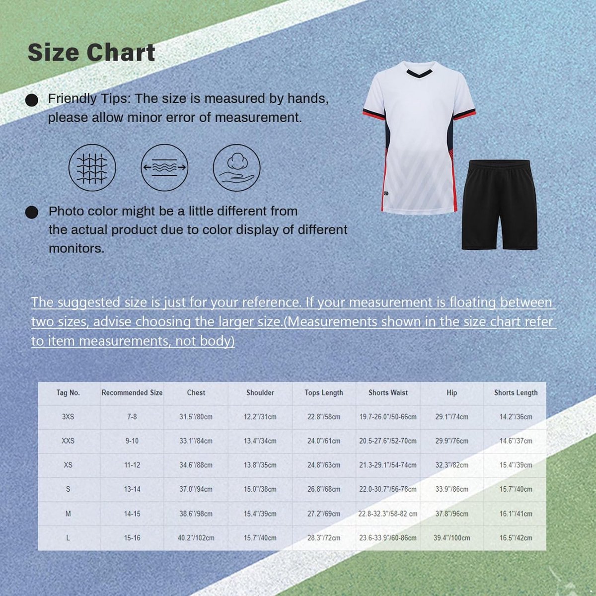 Sportoutfit voor Jongens: Shirt met Korte Mouw en Shorts voor Voetbal en Basketbal