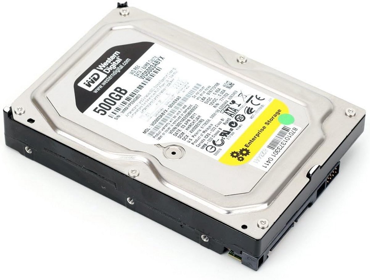 Interne Harde Schijf 500 GB SATA voor Desktop PC