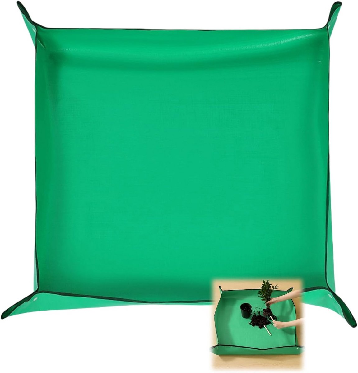 Waterdichte Plantenmat 150x100 cm - Opvouwbare Verpotmat voor Binnen en Tuin