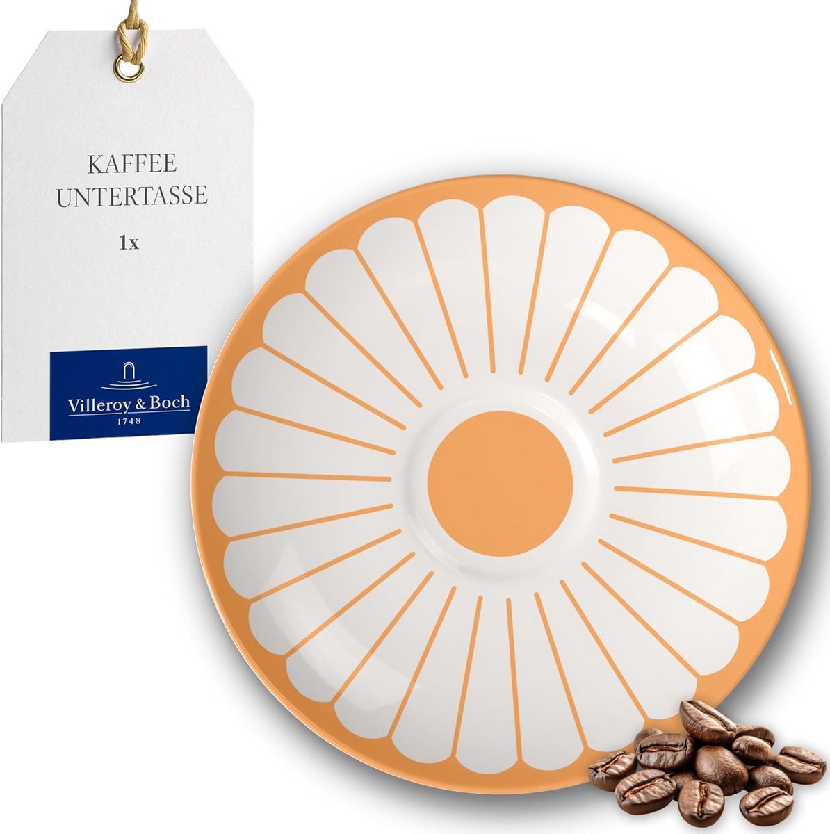 Koffieschotel 15 CM Premium Porselein Met Bloemmotief