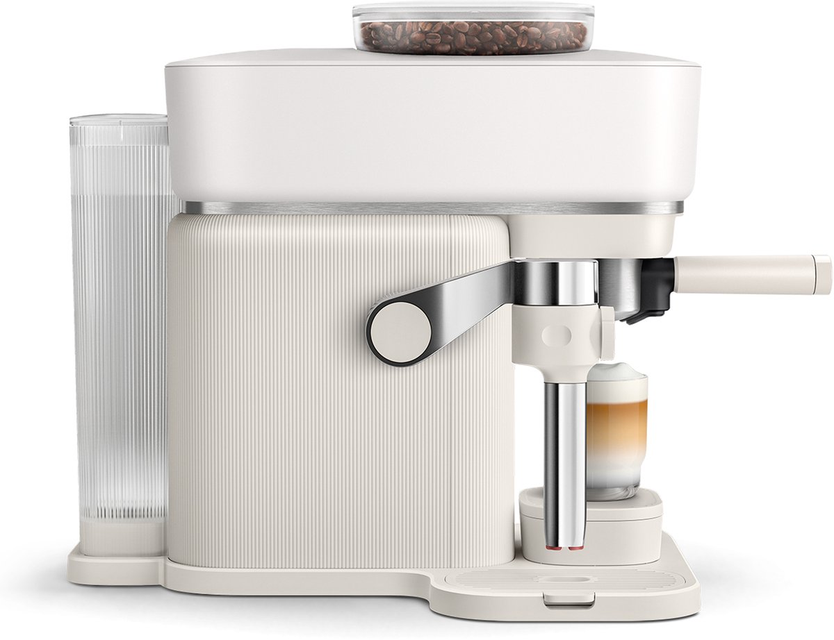 Philips Baristina Latte - BAR400/00 - Espressomachine - Pistonmachine - Cappuccino - Automatische Melkopschuimer - Wit — afbeelding 2