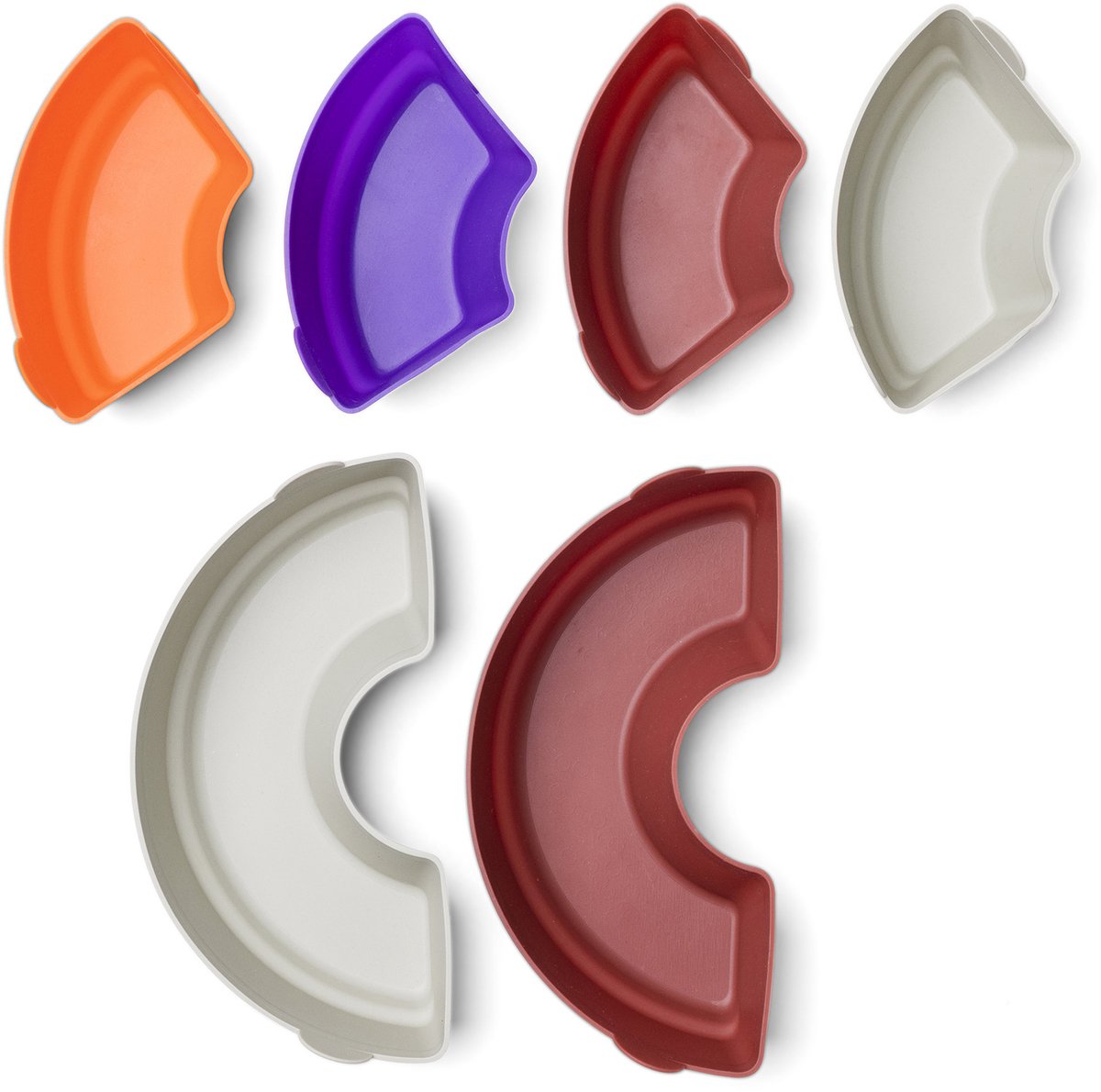 Omnia silicone vormen 6 stuks