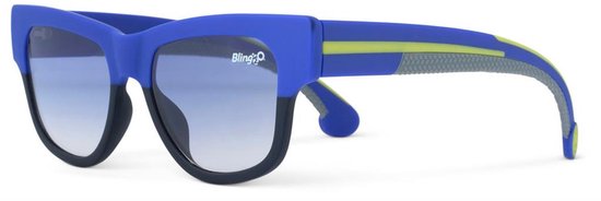 Bling2o ZONNEBRIL: FIRE ISLAND BEACH - Royal Sunrays, siliconen, 100% UV bescherming, in doorzichtige bewaardoos, 3+ van Bling2o — afbeelding 2